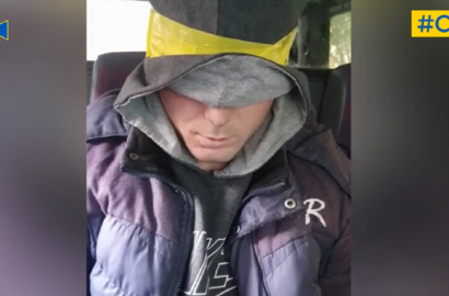 задержанный оккупант