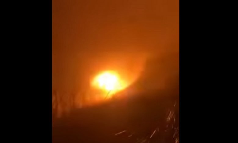 Взрыв, Подрыв мины