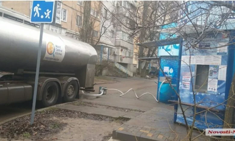 цистерна с водой
