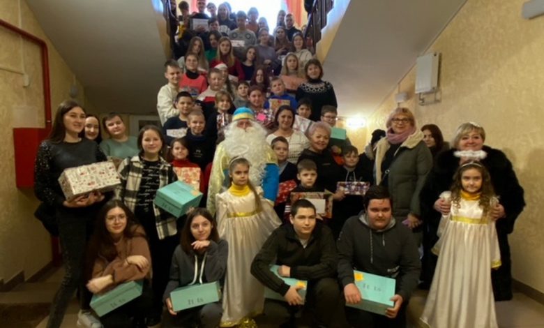 учні гімназії №29 отримали подарунки-"миколайчики"