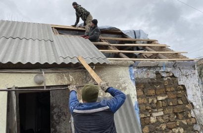 восстановление летней кухни Ларисы Грицюк