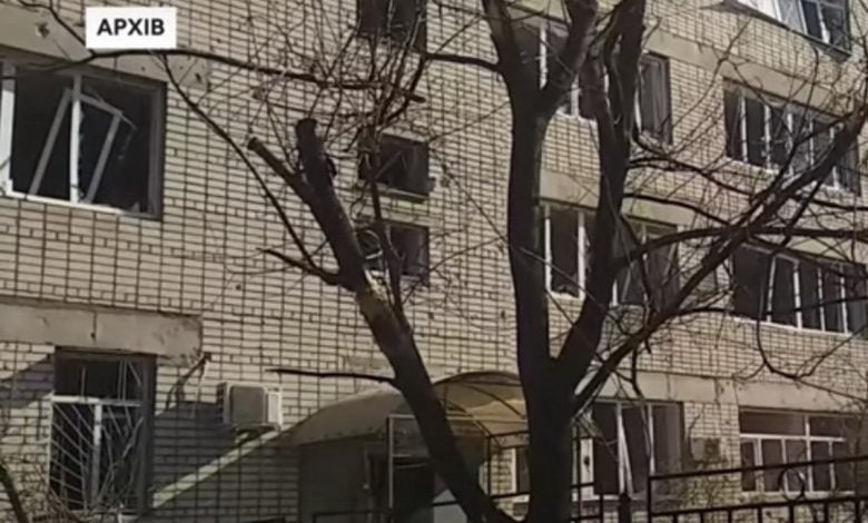 последствия обстрела россиянами горбольницы №5