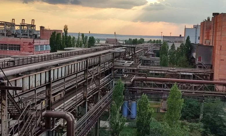 Закат на НГЗ (фото «Корабелов.Инфо»)