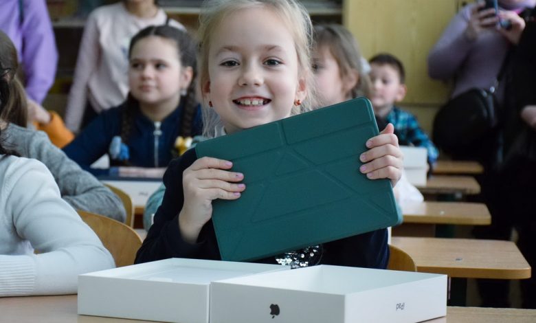 планшет, школы, дети