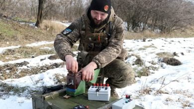 саперы из Николаевской морской пехоты