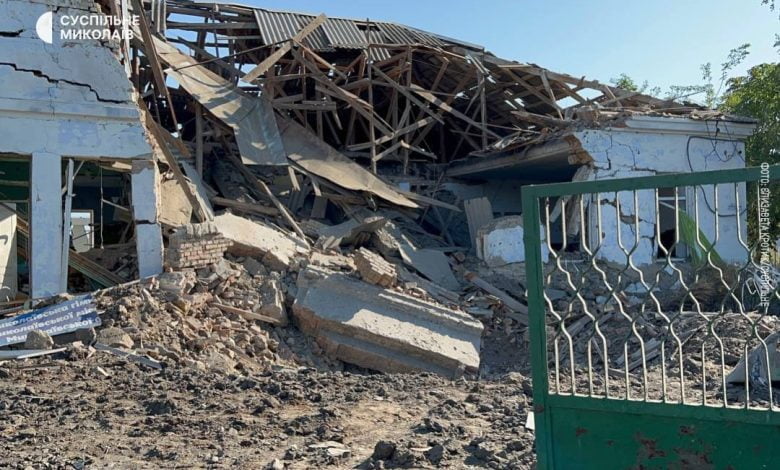 разрушенная гимназия №49 в Балабановке