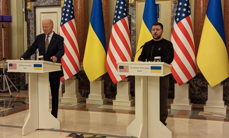 Байден и Зеленский