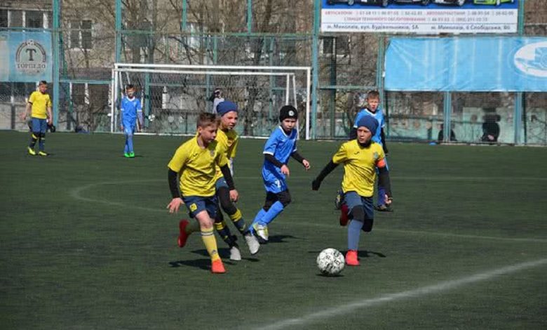детский футбол в Николаеве