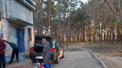 пункт забора питьевой воды в Корабельном районе