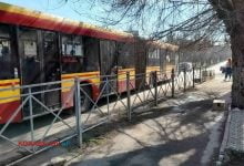 автобус в Корабельному районі