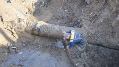 замена труб водоканала