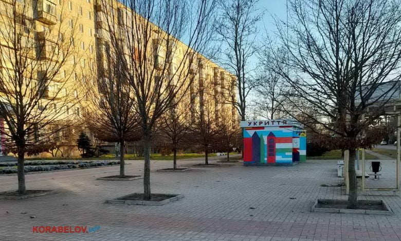 остановка-укрытие в Корабельном районе