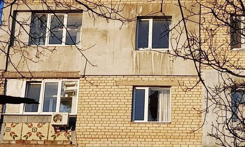 Наслідки російських обстрілів в Очакові