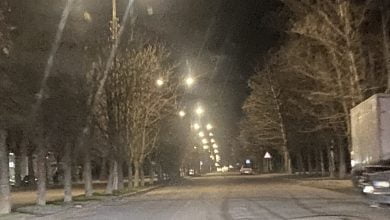 пр. Корабелів, березень 2023 р.