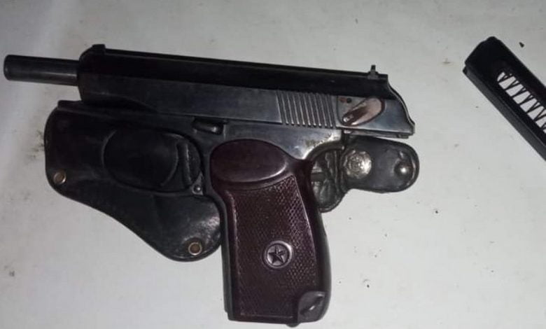 вилучений пістолет