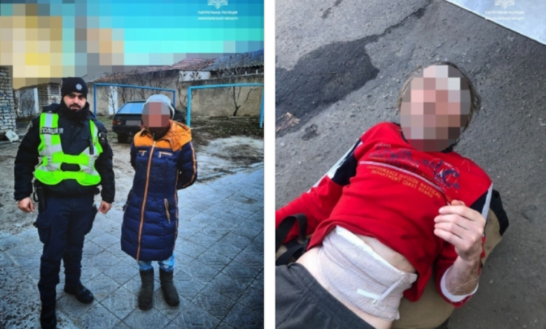 затримана та постраждалий