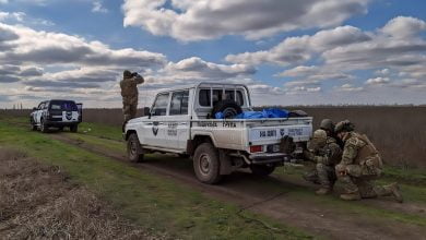 военные Сил территориальной обороны "Юг"