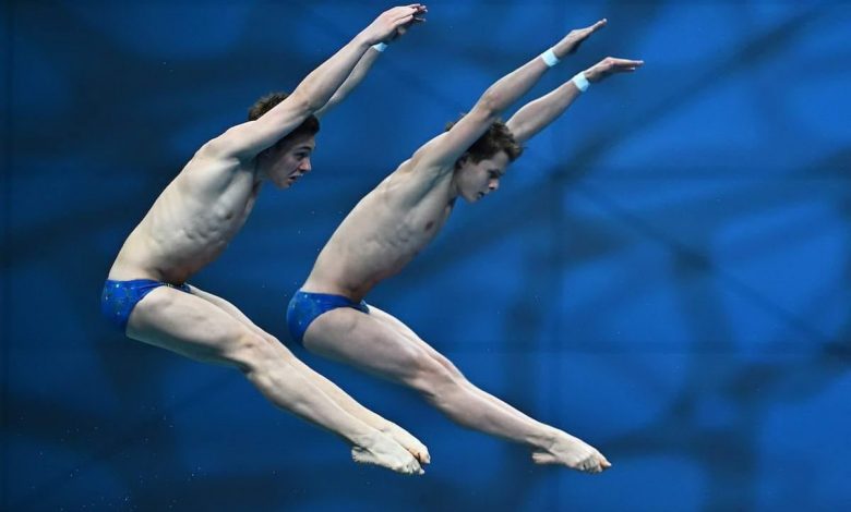 Олексій Середа та Кірілл Болюх, стрибки у воду