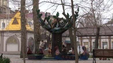 "Казка", карусель, діти
