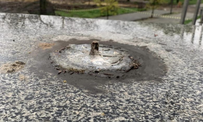 вандалізм у "Серці міста'