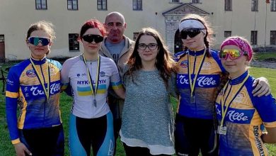 Команда миколаївських велосипедисток