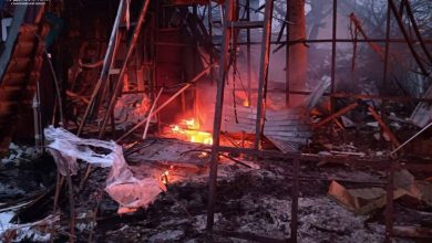 наслідки обстрілу росіянами Очакова