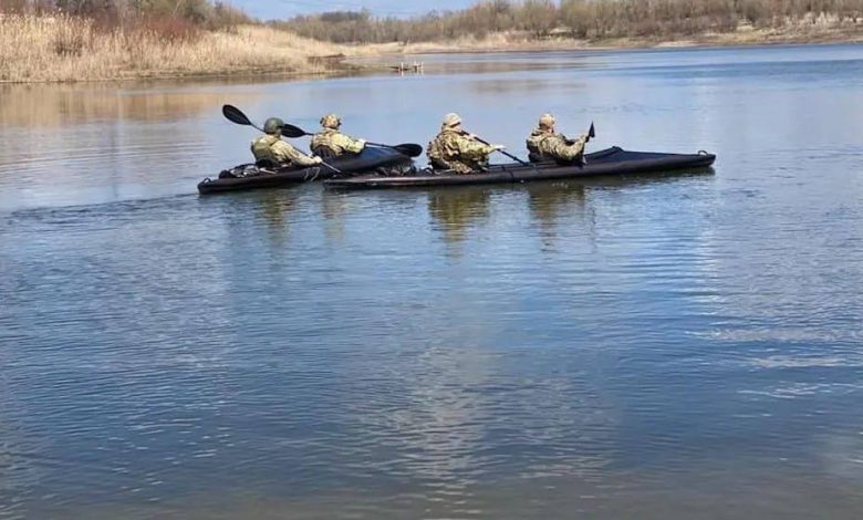 ЗСУ, байдарочники, Дніпро, річка