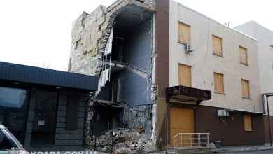 зруйнований травмпункт у Миколаєві