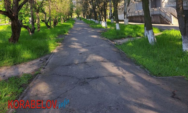 вулиця Самойловича, тротуар, благоустрій