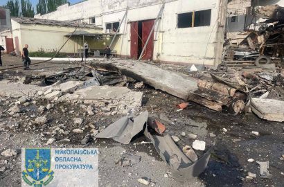 обстрелянный хлебозавод (директор - Ракова)