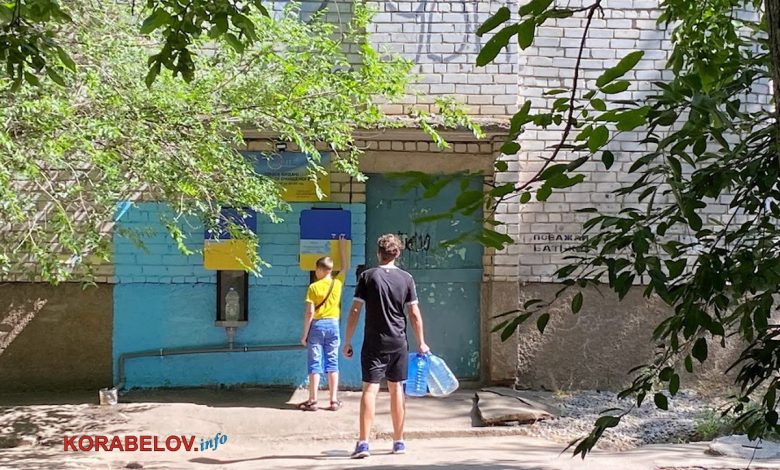 треба мати запас води
