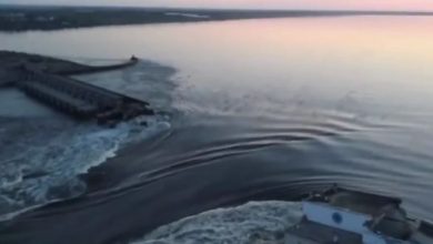 підірвана гребля Каховської ГЕС