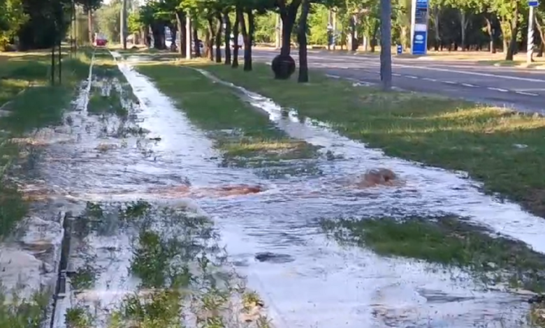 аварія на мережі водоканалу