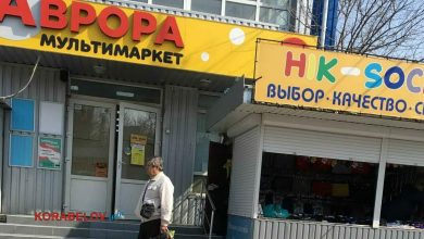 магазин "Аврора" на ринку в Корабельному районі