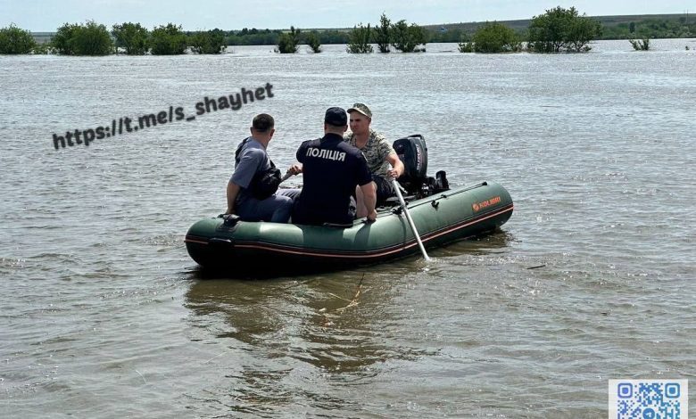 евакуація з підтоплених територій
