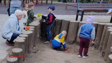 пісочниця в сквері "Вітовський"