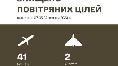 Знищені повітряні цілі