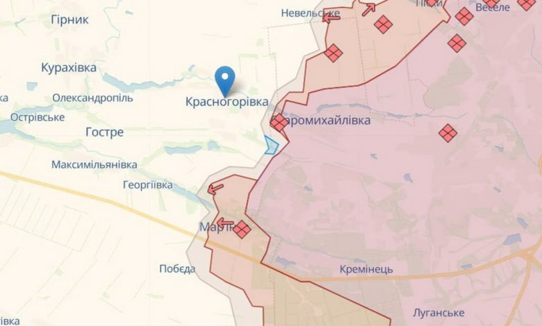 Мапа деокупації