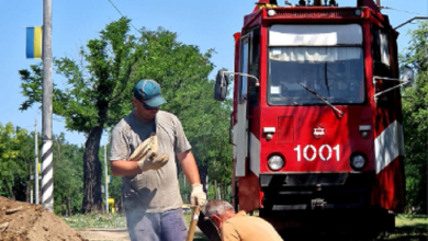ремонт трамвайної колії