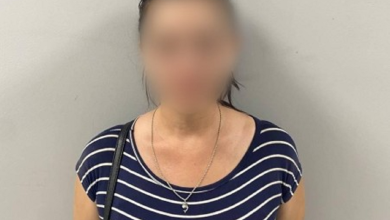 затримана за напад на патрульну