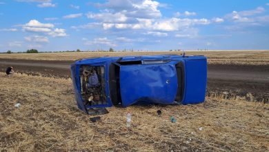 20-річний водій перевернув ВАЗ