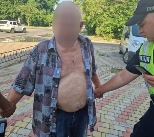 затриманий дідусь, що поранив ножем свого онука
