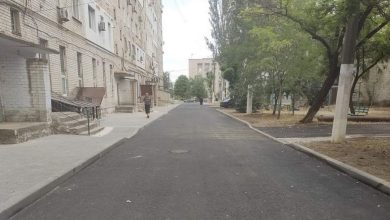 відремонтовані тротуар і внутрішньоквартальний проїзд