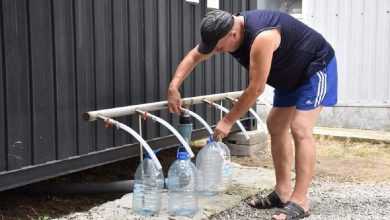 точка видачі води біля "Водолію"