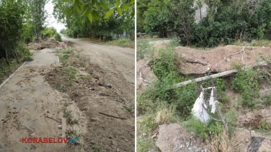 Вул. Торгова після ремонтних робіт "Миколаївводоканалу"