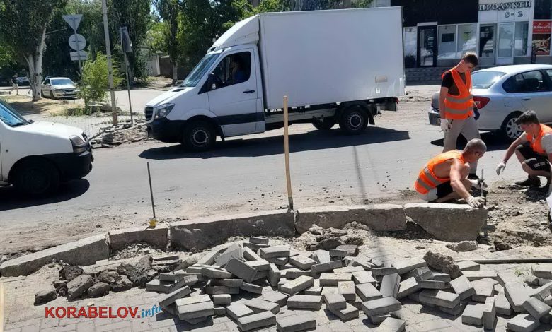 повернення бордюрів