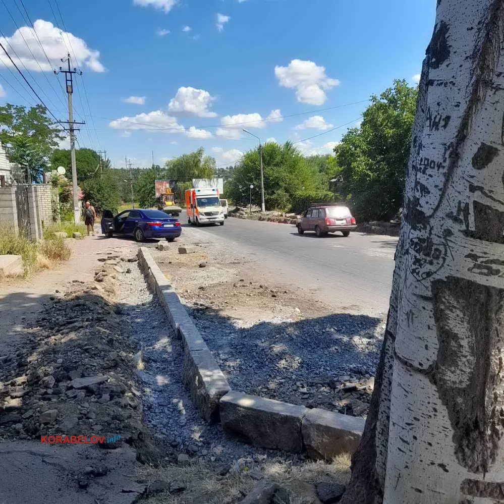 повернення бордюрів