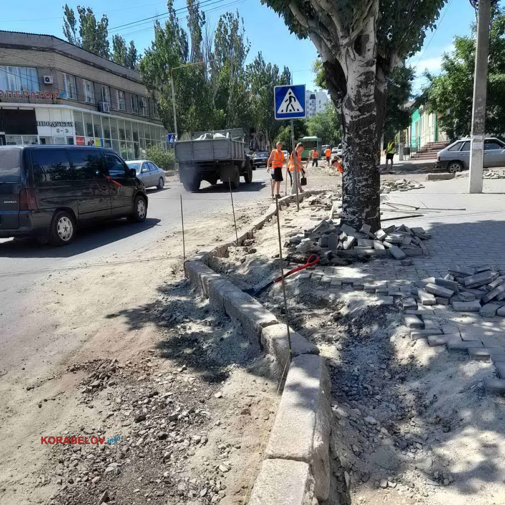 повернення бордюрів