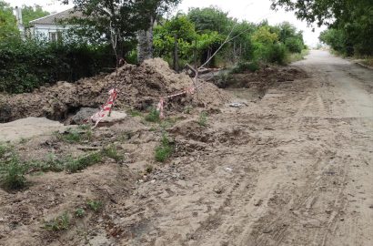 Вул. Торгова після ремонтних робіт "Миколаївводоканалу"