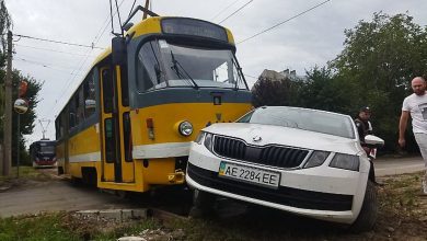 ДТП з трамваєм 22.07.2023